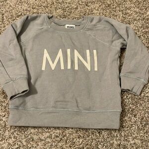 Mumu mini sweatshirt.